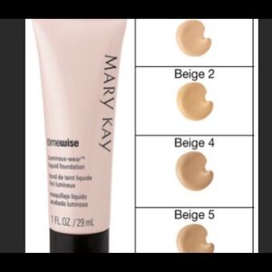 Mary Kay beige 4 Timewise matte wear foundation